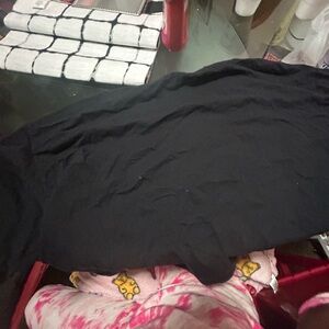 black Crop top shirt